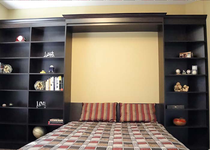 built-in Murphy beds
